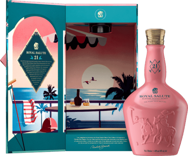 Chivas Royal Salute 21 Malcom Borwick Miami Polo Edition 700 ml